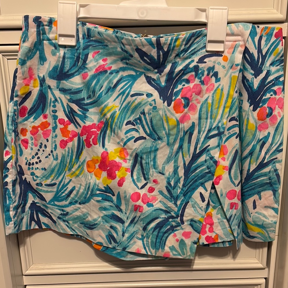 Lilly Pulitzer Tropical Print Skort